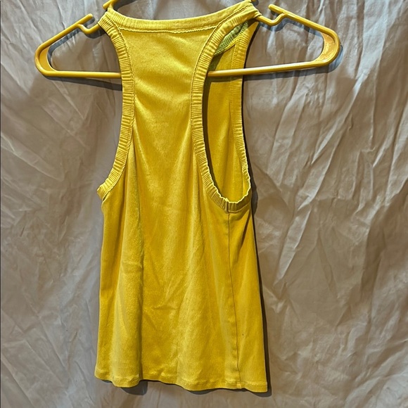 Free People Yellow Tank Top - Picture 2 of 2
